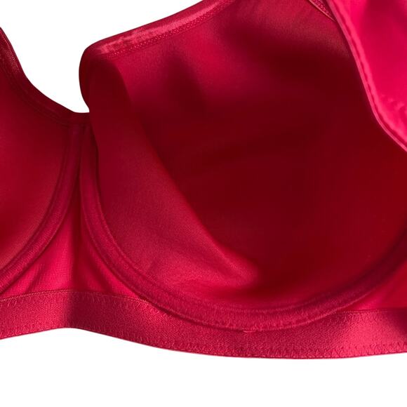 Woman Within Comfort Choice New Women's 46C Full Coverage Underwire Pink Bra - Picture 3 of 9
